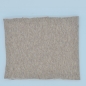 Preview: Loop für Hunde / Hundeschal beige braun mit zarten Blättern